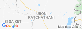 Ubon Ratchathani map